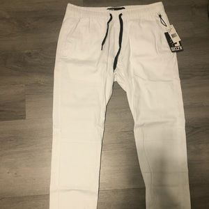 Men's Jogger Pants Soft Stretch Slim Fit Trousers